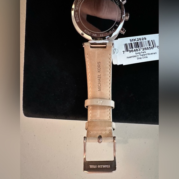 MICHAEL KORS Sawyer Chronograph Sable Dial Ladies Watch - Picture 6 of 16